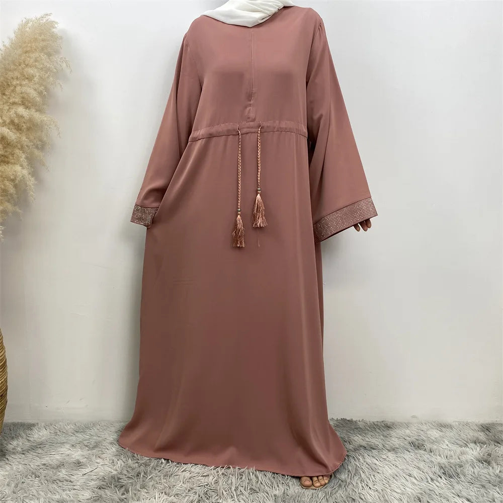 ABY007 Breeze Tassel Abaya Collection