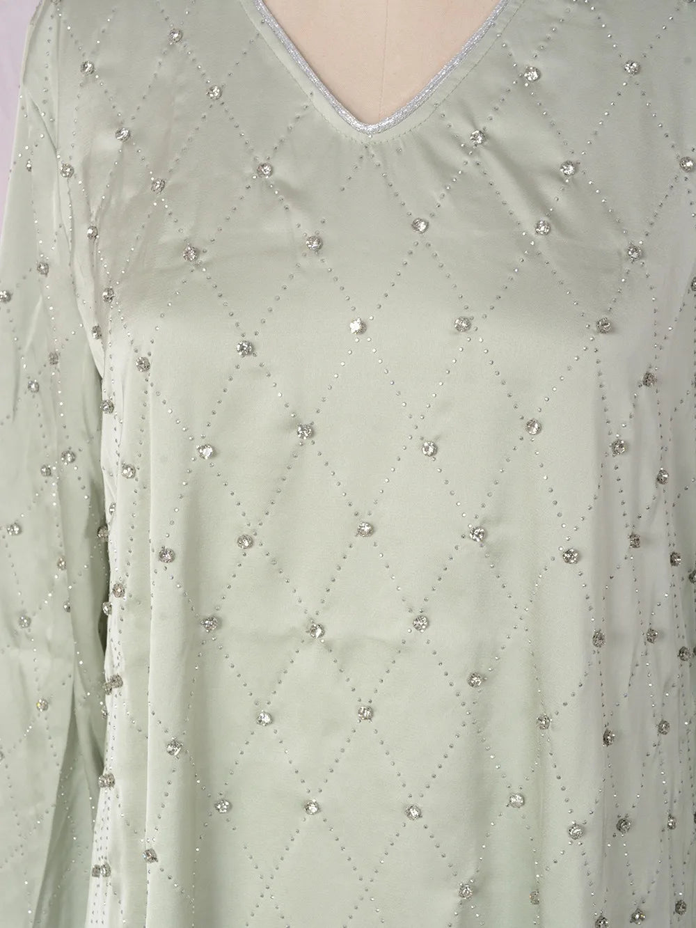 Safiyah Shine Abaya – Eid & Ramadan Modest Long Dress (LX22)