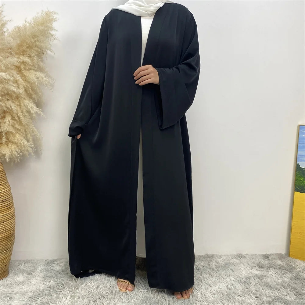 ABY010 Dubai Abaya Long Hijab Dresses with Belt I