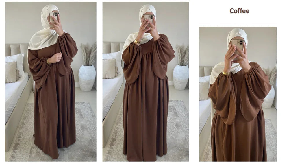 Noor Flow Abaya - Daily and Ramadan Modest Long Dress (D5)