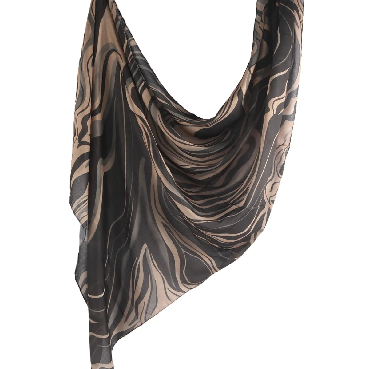 Watercolor Floral Modal Hijab/ Breathable /Soft