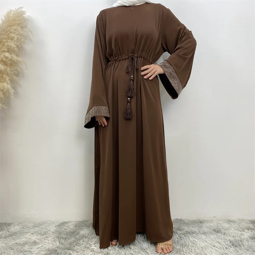 ABY007 Breeze Tassel Abaya Collection