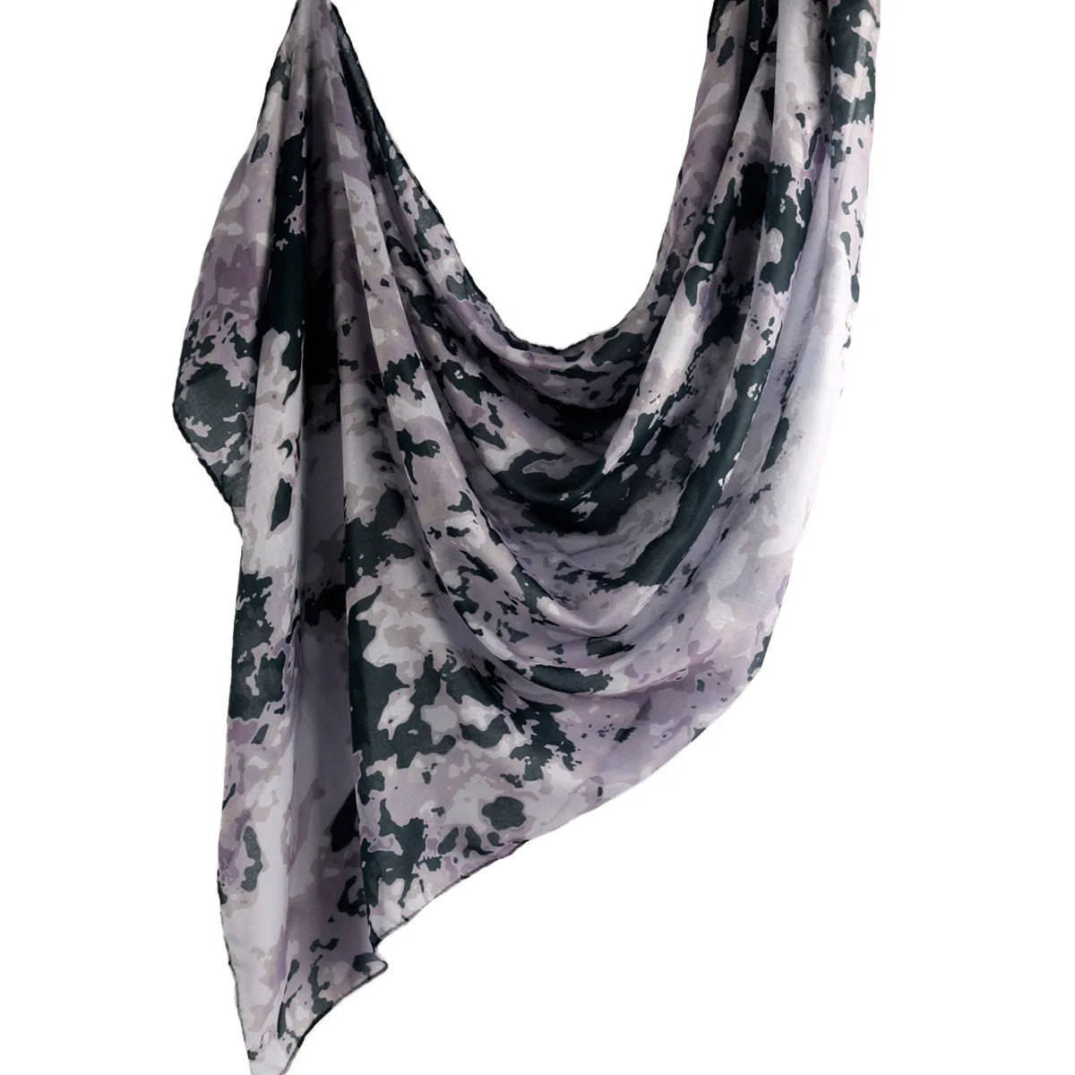 Watercolor Floral Modal Hijab/ Breathable /Soft