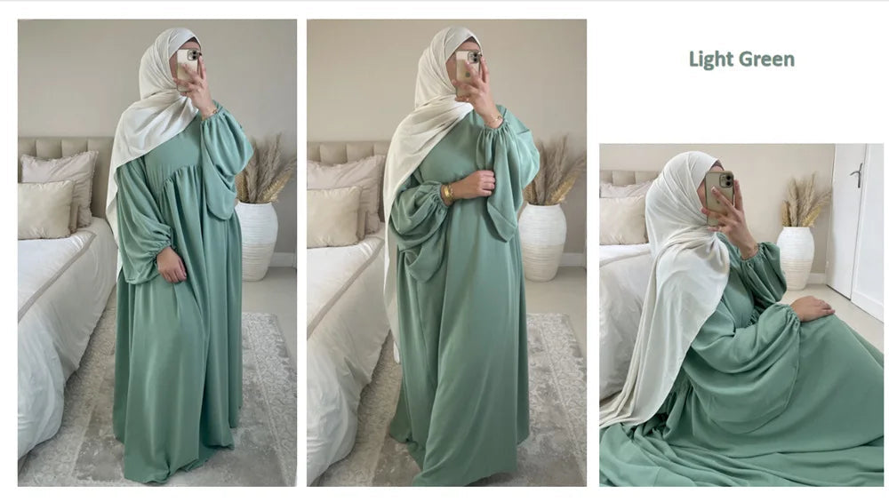 Noor Flow Abaya - Daily and Ramadan Modest Long Dress (D5)
