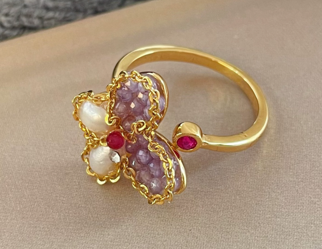 Fairy Garden Treasure Rings