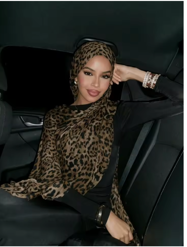 Watercolor Floral Modal Hijab/ Breathable /Soft