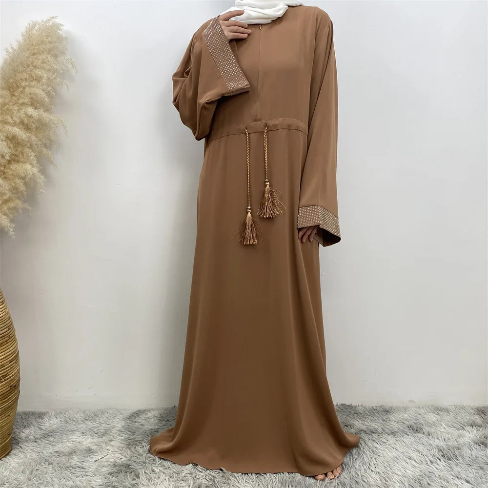 ABY007 Breeze Tassel Abaya Collection