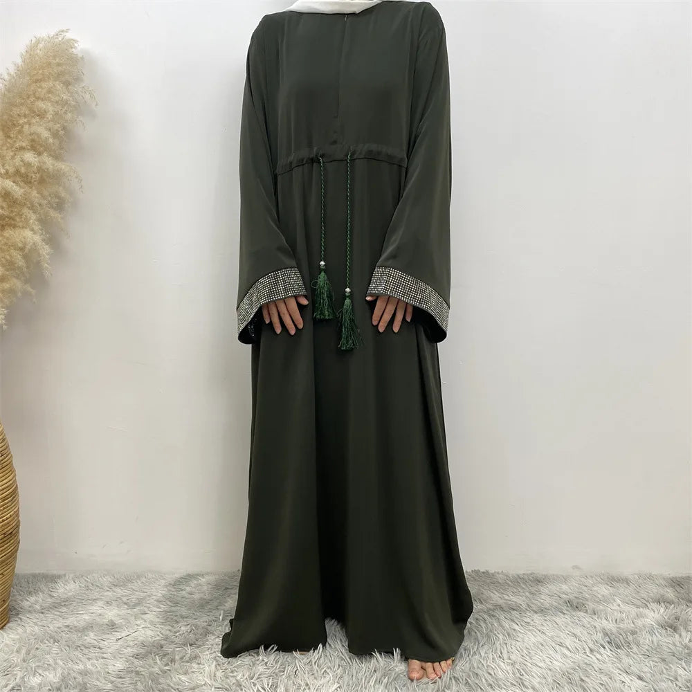 ABY007 Breeze Tassel Abaya Collection