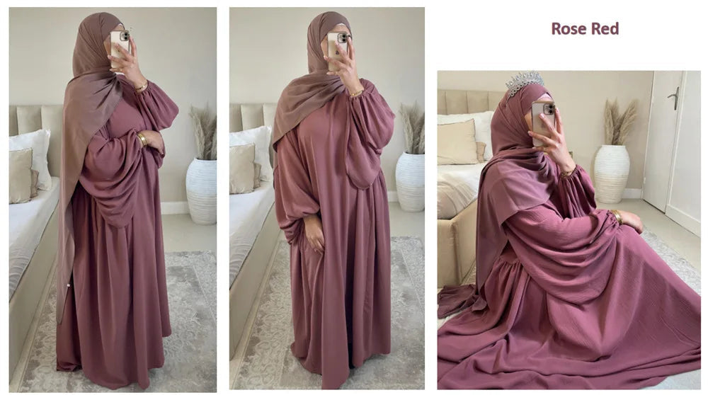 Noor Flow Abaya - Daily and Ramadan Modest Long Dress (D5)