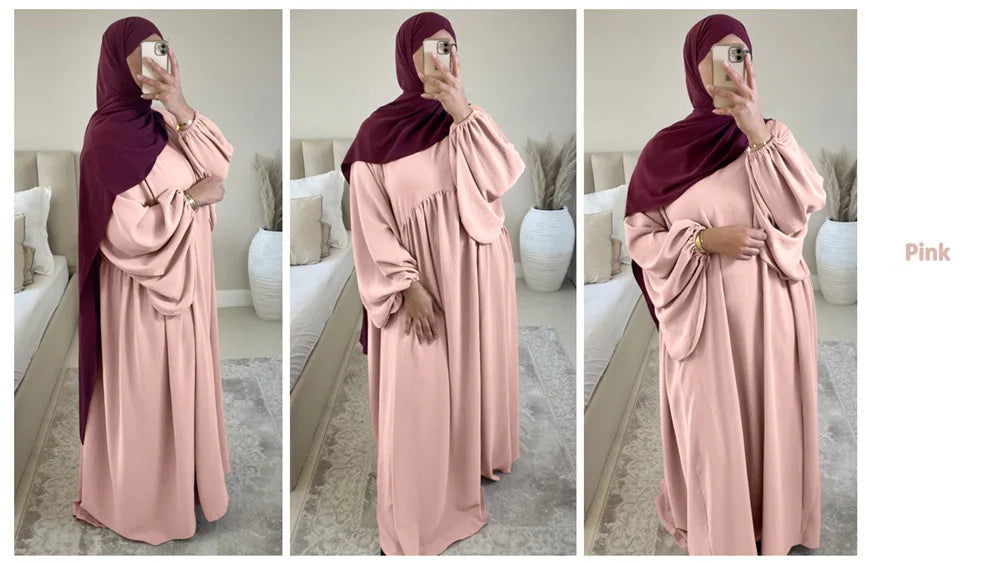 Noor Flow Abaya - Daily and Ramadan Modest Long Dress (D5)
